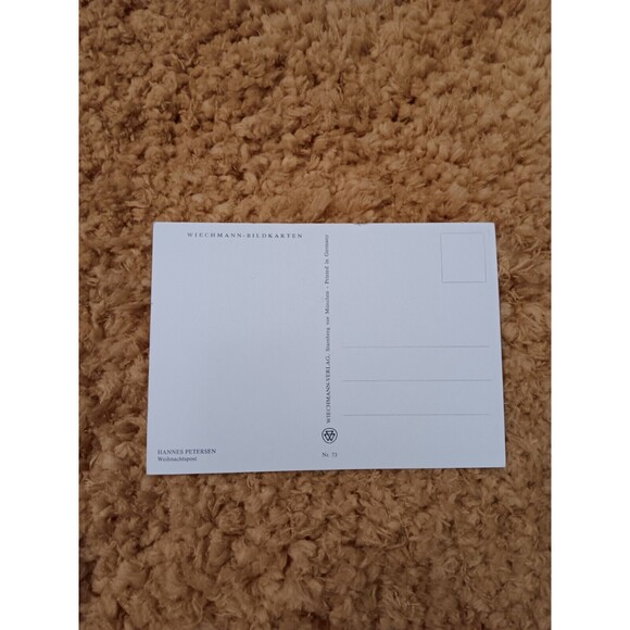 Christmas German  Postcards Weichmann-Verlag New - Picture 2 of 2